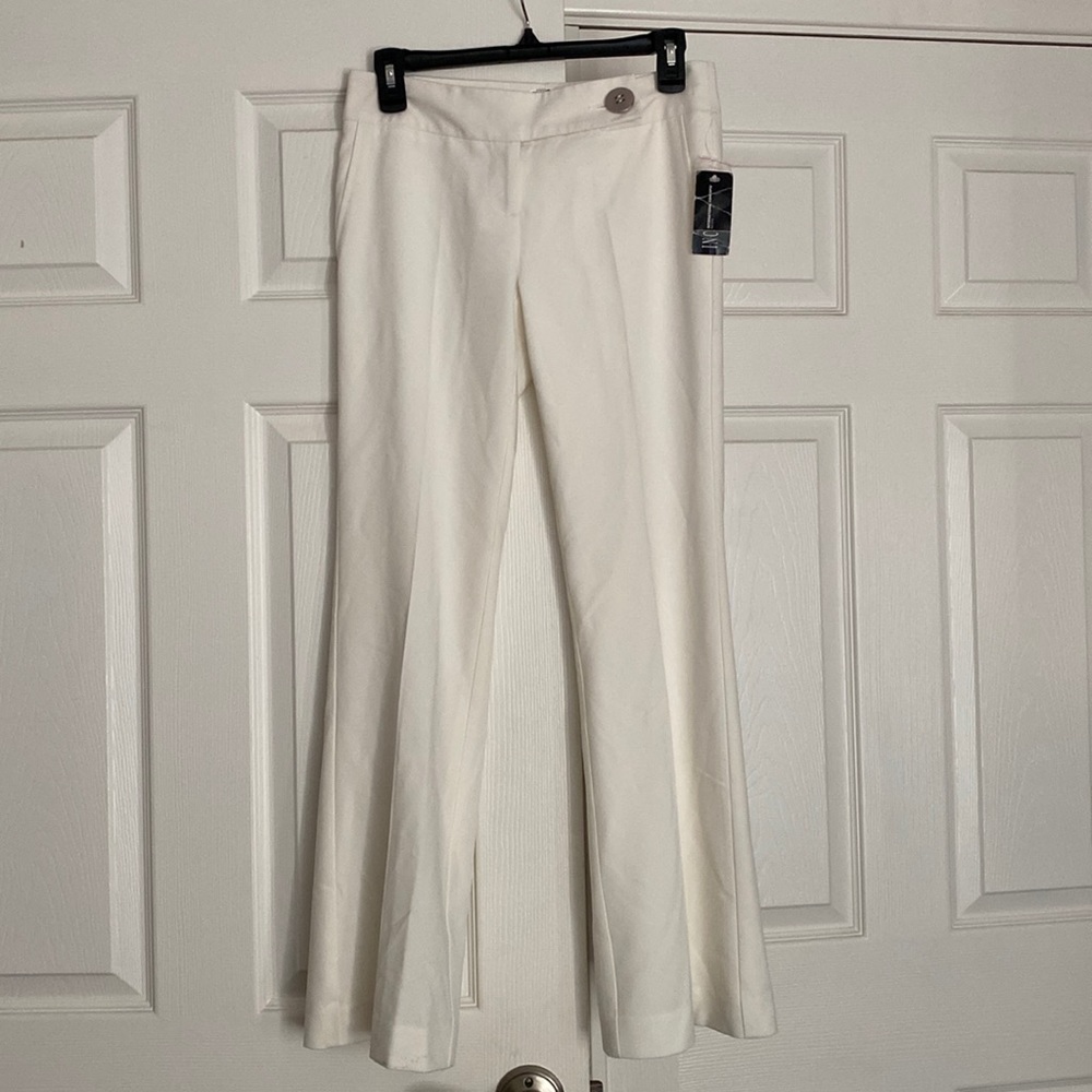 NWT white trousers size 2 petite